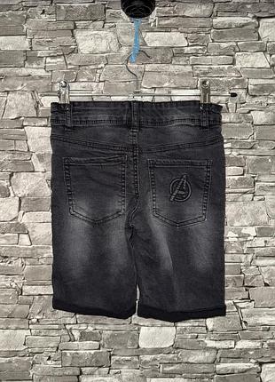 Джинсовые шорты, серые джинсовые шорты, шорты 4