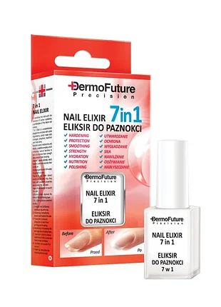 Эликсир для ногтей 7 в 1 dermofuture, 9 мл