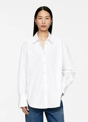 Удлиненная рубашка h&m