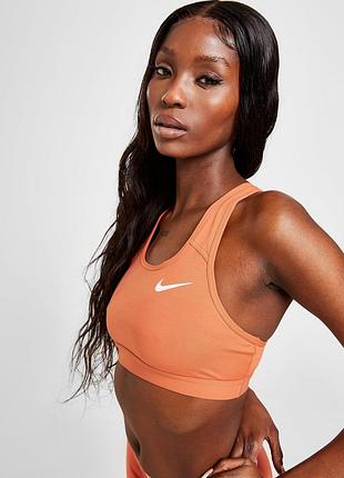 Оранжевый спортивный топ nike