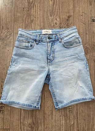 Чоловічі шорти джинсові pull&bear розмір 30