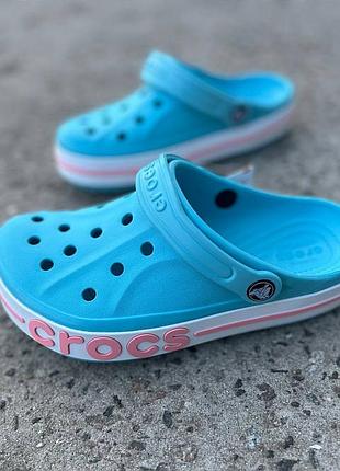 Женские кроксы сабо bayaband ice blue/melon
crocs bayaband ice blue/melon crocs clog