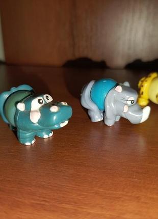 Набор 3х интересных зверюшек