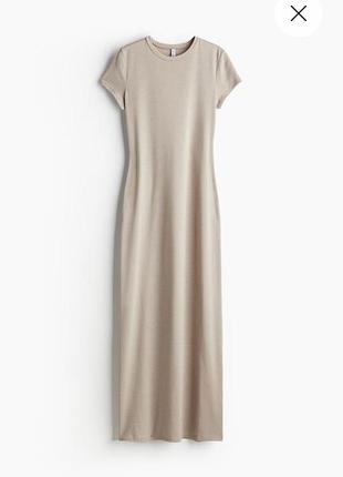 Платье прямое трикотажное
