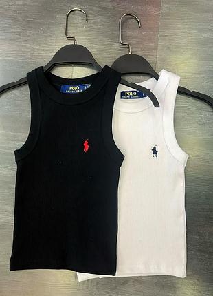 Стильні майки polo* в рубчік