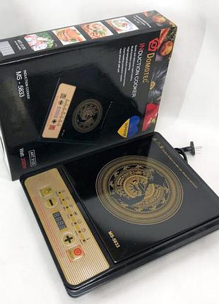 Настільна плита domotec однокомфортна індукційна, електроплита 2000 вт
shafa доставка недоступна