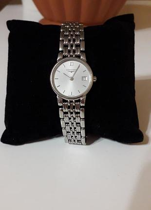 Оригінальний швейцарський наручний годинник longines