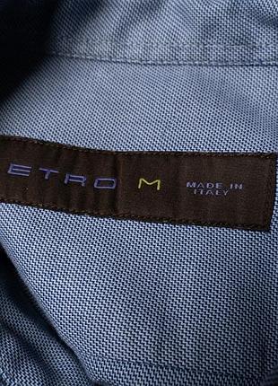 Etro cotton shirt [smh015552] 4