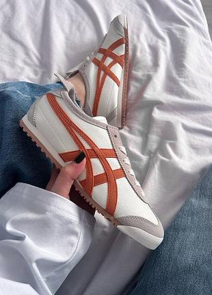 Кроссовки tiger For 66 'beige suede brown'