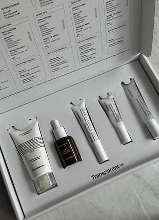 Тревел-набір мініатюр transparent lab travel-size discovery set