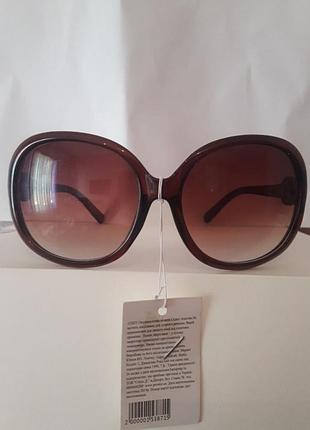Сонцезахисні окуляри жіночі, нові, з біркою