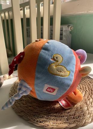 Мʼяка іграшка мʼячик для малюків