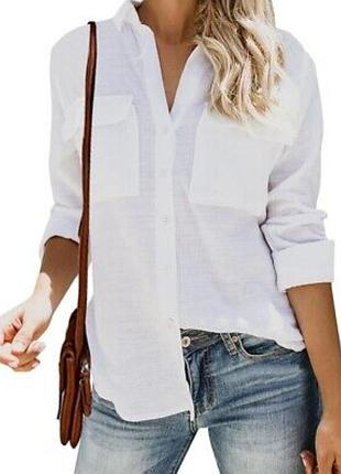 Льняная рубашка