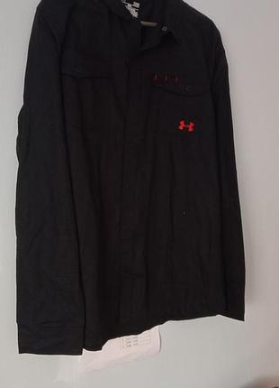 Рубашка черная мужская