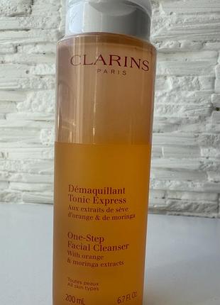 Clarins one step очищающий тоник