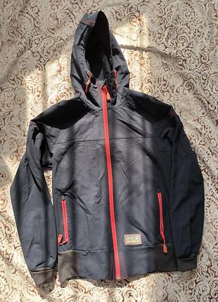Куртка вітрівка софтшел jack wolfskin s/m