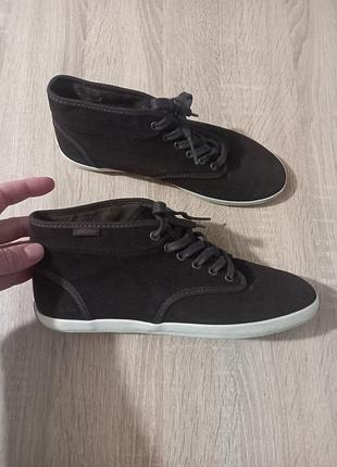 Замшевые кеды 37 размер