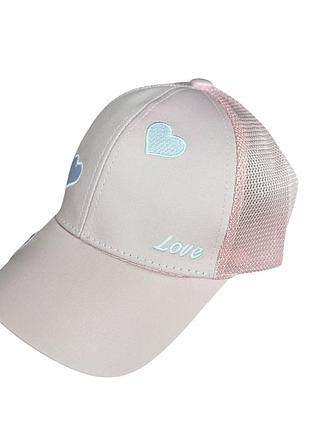 Кепка бейсболка дитяча 50-54 розмір сітка літня дитячі головні убори