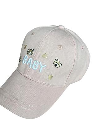 Кепка бейсболка дитяча 50-54 розмір сітка літня дитячі головні убори