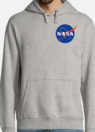 Стильное худи серого цвета на флисе divided h&m made in cambodia, 💯 оригинал