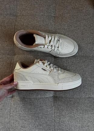 Кроссовки мужские puma ca pro lux prm бежевые