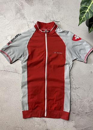 Вело джерсі x-bionic mailot full zip race bt l