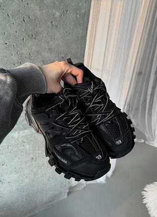 Кроссовки balenciaga track black4 фото