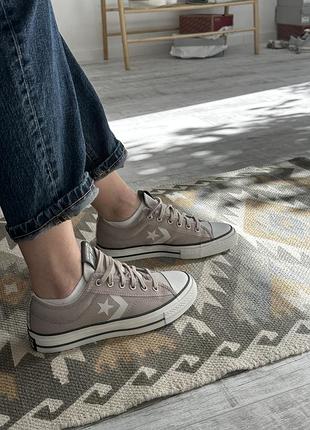 Жіночі оригінальні кеди кросівки converse all star player 76 ox