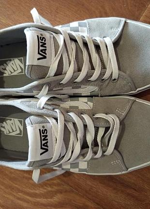 Мужские кеды vans замш