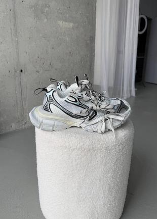 Кроссовки balenciaga 3xl white / black