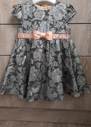 Нарядне плаття на дівчинку st.bernard