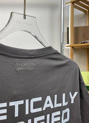 Футболка vetements 4