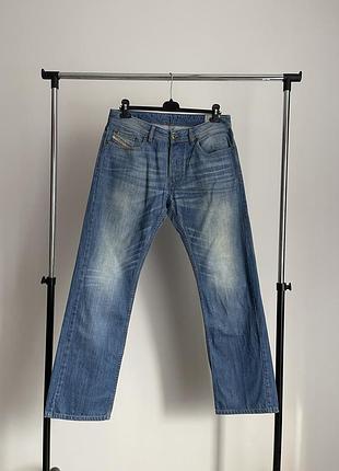 Джинсы diesel синие мужские