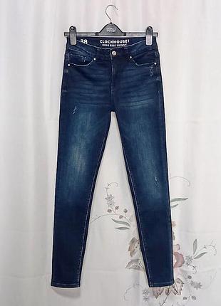 Джинсы clockhouse high rise skinny