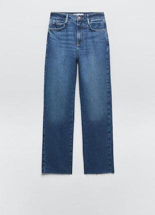 Прямые джинсы от zara