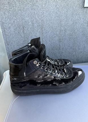 Мужские высокие кроссовки jimmy choo 4