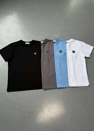 Футболка stone island t-shirt patch-program футболка стон айленд стонік