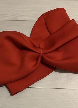 Стильний топ бант