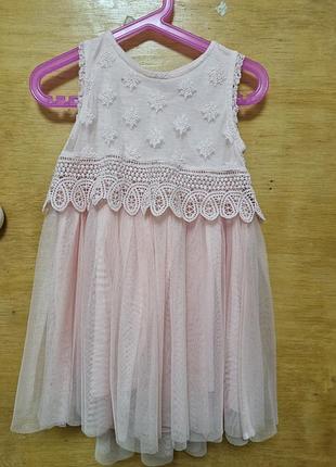 Детское праздничное платье