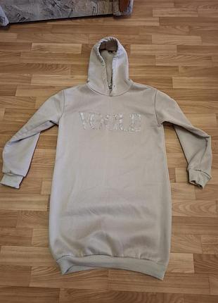 Сукня-толстовка  тепла