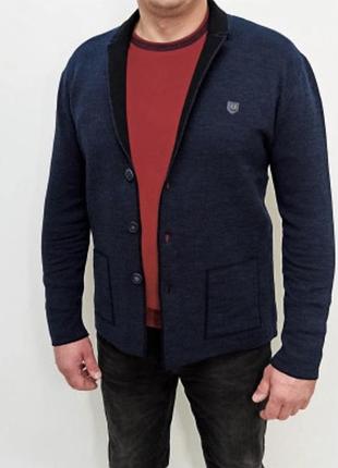 Mcl мужской теплый кардиган -жакет пиджак м - размер