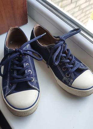 Кеды на шнурках f&amp;f, 31 р., 19,5 см стелька