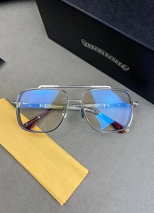 Имиджевые очки chrome hearts ce bk 53385