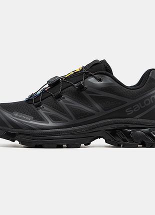 Мужские кроссовки salomon xt- 6 soft ground gore-tex black 40-41-42-43-44 2