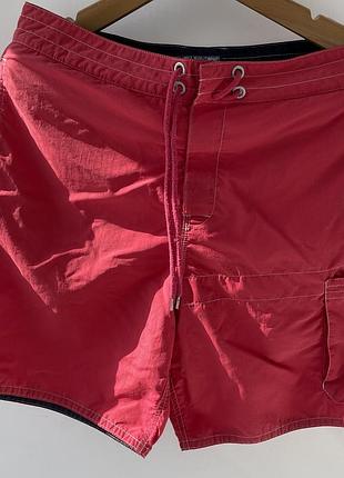 Шорты мужские vintage polo jeans co. u.s.r.l ralph lauren swim board shorts men's size l для плавания