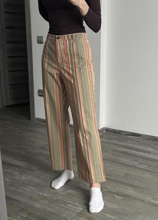 Брюки брюки женские в полоску