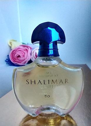 Shalimar guerlain винтажная миниатюра 5 мл2 фото