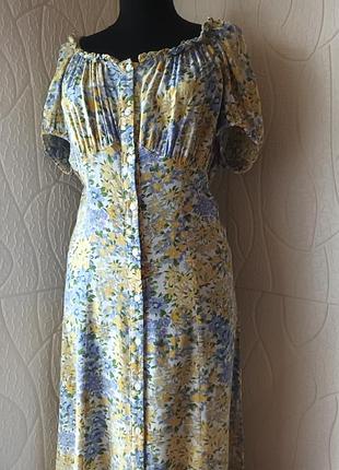 Платье летнее вискоза george размер м 7
