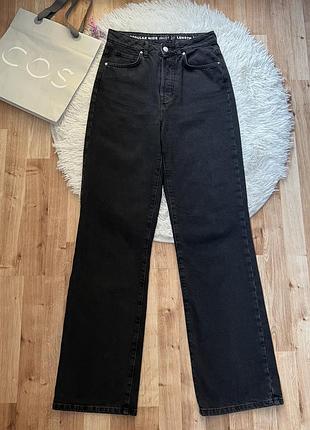 Джинси широкі never denim