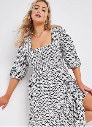 Стильное, платье, платье, в сердечки